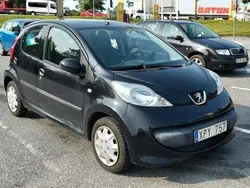 Svart Begagnad 2006 Peugeot 107 Halvkombi | 17 500 kr (Marknadspris)