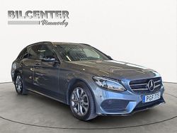 Grå Begagnad 2017 Mercedes C250 AMG line Kombi | 267 500 kr (Marknadspris)