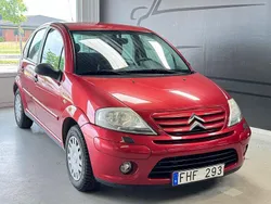 Röd Begagnad 2007 Citroën C3 Halvkombi | 34 900 kr (Lite dyr)