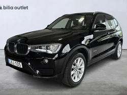 Svart Begagnad 2015 BMW X3 SUV | 169 900 kr (Marknadspris)