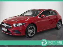 Röd Begagnad 2021 Mercedes A250 AMG Halvkombi | 294 900 kr (Bra pris)
