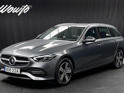 Grå Begagnad 2022 Mercedes C300e Avantgarde Kombi | 419 800 kr (Marknadspris)
