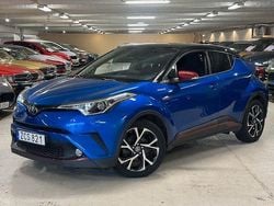 Blå (blåmetallic) Begagnad 2018 Toyota C-HR+ Style SUV | 179 900 kr (Bra pris)