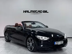 Svart Begagnad 2015 BMW 420 Luxury Line Cab | 274 500 kr (Marknadspris)