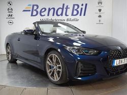 Tanzanite blå met. Begagnad 2022 BMW M440 M Sport Sedan | 699 500 kr (Lite dyr)
