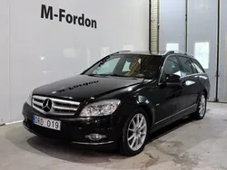 Svart Begagnad 2008 Mercedes C320 Avantgarde Kombi | 119 900 kr (Dyr)