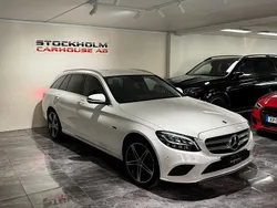 Vit Begagnad 2020 Mercedes C300e Kombi | 269 900 kr (Superpris)