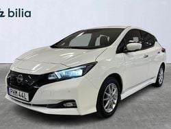 Vit Begagnad 2022 Nissan Leaf 360º Halvkombi | 179 900 kr (Bra pris)