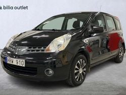 Svart Begagnad 2008 Nissan Note Halvkombi | 20 000 kr (Superpris)