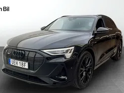 Mytsvart metallic Begagnad 2022 Audi e-tron S-Line SUV | 469 000 kr (Bra pris)