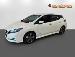 Vit Begagnad 2018 Nissan Leaf N-Connecta Halvkombi | 139 900 kr (Lite dyr)