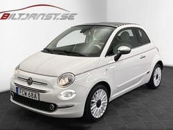 Vit Begagnad 2020 Fiat 500 Dolcevita Cab | 139 900 kr (Marknadspris)