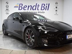 Svart Begagnad 2020 Tesla Model S Performance Halvkombi | 484 500 kr (Superpris)