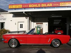 Röd Begagnad 1965 Ford Mustang Convertible Cab | 379 000 kr