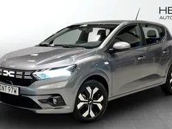 Grå (grey) Ny 2024 Dacia Sandero Expression Halvkombi | 216 200 kr (Lite dyr)