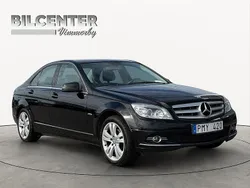 Svart Begagnad 2009 Mercedes C200 Avantgarde Sedan | 79 500 kr (Marknadspris)