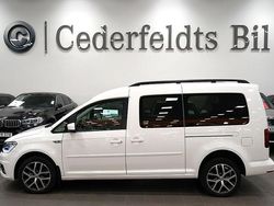 Vit Begagnad 2017 VW Caddy Maxi Life Life Minibuss | 209 900 kr (Bra pris)