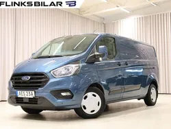 Blå (blå metallic) Begagnad 2020 Ford Transit Custom Van | 299 900 kr