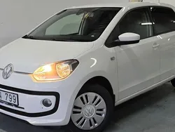 Vit Begagnad 2014 VW up! move up! Halvkombi | 54 900 kr (Marknadspris)