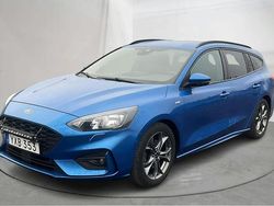 Blå Begagnad 2019 Ford Focus ST-Line Kombi | 154 800 kr (Marknadspris)
