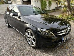 Svart Begagnad 2015 Mercedes C220 Avantgarde Kombi | 160 000 kr (Bra pris)