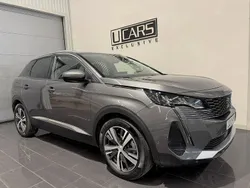 Grå (gråmetallic) Begagnad 2021 Peugeot 3008 Allure SUV | 264 500 kr (Marknadspris)