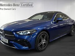 Blå Begagnad 2024 Mercedes CLE300 AMG Sportkupé | 624 900 kr (Marknadspris)