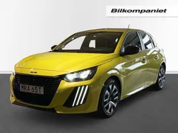 Gul Ny 2024 Peugeot 208 Halvkombi | 179 900 kr (Bra pris)