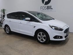 Vit Begagnad 2016 Ford S-MAX S Minibuss | 129 900 kr (Marknadspris)