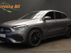 Mörkgrå (grå) Begagnad 2022 Mercedes GLA180 AMG SUV | 349 800 kr