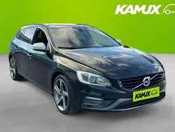 Svart Begagnad 2016 Volvo V60 R-Design Kombi | 144 900 kr (Marknadspris)