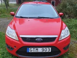Röd Begagnad 2008 Ford Focus Trend Kombi | 8 500 kr