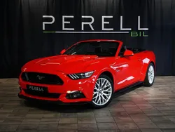 Röd Begagnad 2015 Ford Mustang GT Convertible Cab | 419 000 kr (Marknadspris)