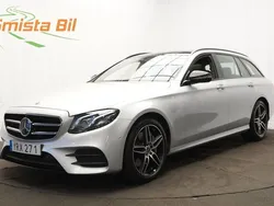 Silver Begagnad 2018 Mercedes E400 AMG Line Premium Plus Kombi | 419 800 kr (Marknadspris)