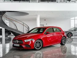 Röd Begagnad 2018 Mercedes A200 Premium Halvkombi | 269 000 kr (Marknadspris)