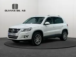 Vit Begagnad 2010 VW Tiguan Sportline SUV | 59 900 kr (Bra pris)
