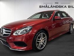 Röd Begagnad 2014 Mercedes E400 Avantgarde Sedan | 259 000 kr