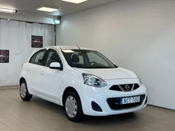 Vit Begagnad 2016 Nissan Micra Halvkombi | 49 900 kr (Marknadspris)