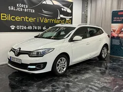 Vit Begagnad 2014 Renault Mégane GrandTour Kombi | 69 900 kr (Lite dyr)