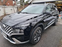 Svart Begagnad 2021 Hyundai Santa Fe Advanced SUV | 370 000 kr (Bra pris)