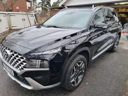 Svart Begagnad 2021 Hyundai Santa Fe Advanced SUV | 370 000 kr (Bra pris)