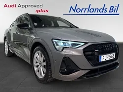 Chronosgrå metallic Begagnad 2022 Audi e-tron Sportback S-Line SUV | 619 000 kr (Dyr)