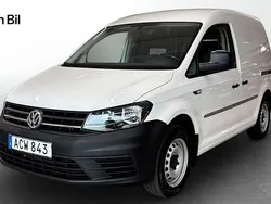 Vit (candyvit) Begagnad 2019 VW Caddy Comfortline Minibuss | 219 900 kr (Dyr)