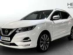 Vit (white) Begagnad 2019 Nissan Qashqai Tekna+ SUV | 214 900 kr (Marknadspris)