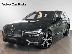 Svart Begagnad 2021 Volvo V60 Inscription Kombi | 439 900 kr (Marknadspris)