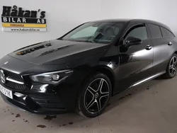 Svart Begagnad 2023 Mercedes CLA250e Shooting Brake AMG Kombi | 369 500 kr (Marknadspris)