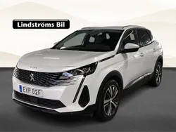 Vit Begagnad 2021 Peugeot 3008 Allure SUV | 239 000 kr (Lite dyr)