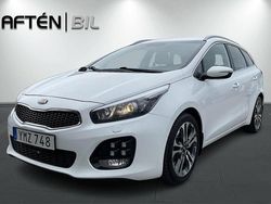Vit (vitmetallic) Begagnad 2017 Kia Ceed Sportswagon GT-Line Kombi | 139 900 kr (Marknadspris)
