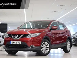 Röd Begagnad 2014 Nissan Qashqai SUV | 129 900 kr (Marknadspris)