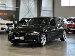 Svart Begagnad 2016 BMW 318 Sport Line Kombi | 159 900 kr (Marknadspris)